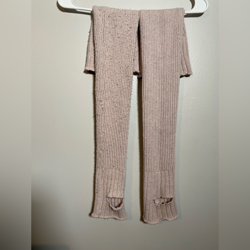 Knee to foot leg warmers